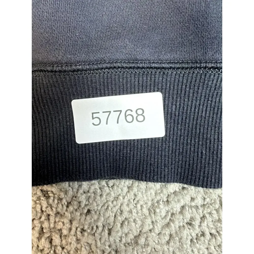 Nike Sweatshirt Womens XL Blue Pullover Crewneck Heavyweight Lined Fleece